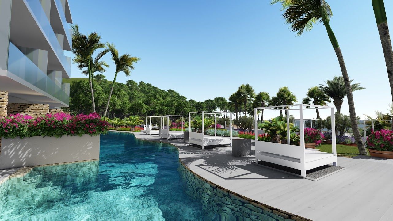 Catalonia Royal Ses Estaques-Adults Only Hotel Santa Eularia des Riu Ngoại thất bức ảnh