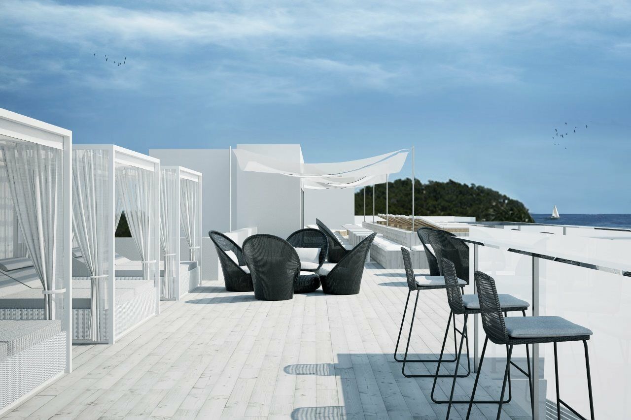 Catalonia Royal Ses Estaques-Adults Only Hotel Santa Eularia des Riu Ngoại thất bức ảnh